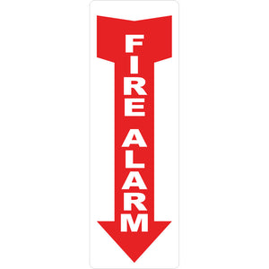 Vinyl Fire Safety Fire Extinguisher Logo Sticker Tip FIRE Sticker