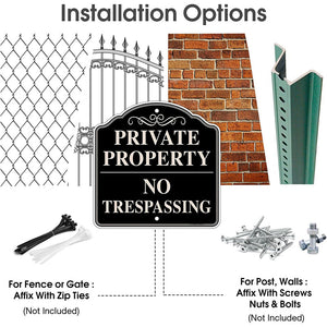 No intrusion signs Traffic reflective signs Road warning Safety signs NO TRESPASSING SIGN