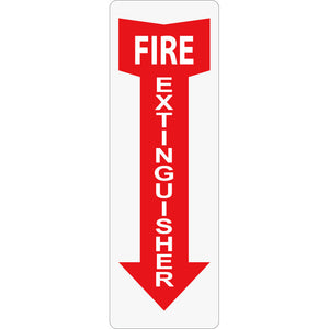 Vinyl Fire Safety Fire Extinguisher Logo Sticker Tip FIRE Sticker