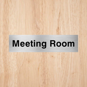 Meeting Room Door Sign