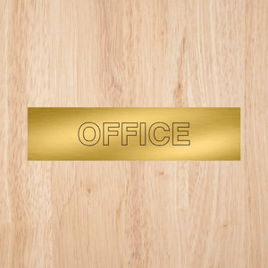 Office Door Sign