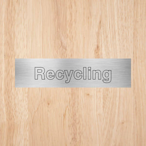 Recycling Sign