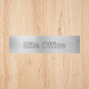 Site Office Sign