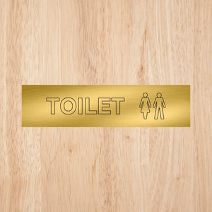Toilet Standard Sign | CAPS
