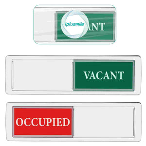 Privacy signs for office or meeting room doors, restrooms, and other locations