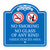 Property Signs Decorative Pool Signs Aluminum Composites Attention NO DIVING Signs