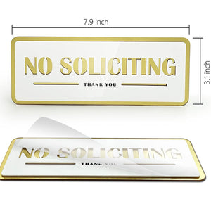 for factory direct sales, metal No Soliciting signs, house signs, family gardens, please do not sell