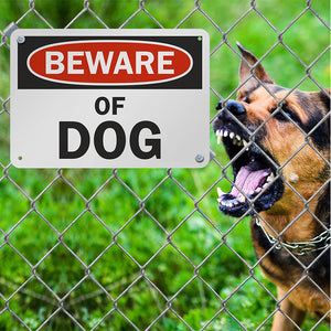 new Beware of Dog Signs Beware of Dog Signs Warning Home Decor Reflective Signs