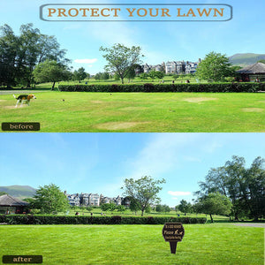 No dog defecation in the yard sign high definition color printing park placard warning sign dog sign