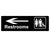 High-grade spot acrylic men's and women's bathroom signs Universal bathroom signs Toilet door wholesale signs