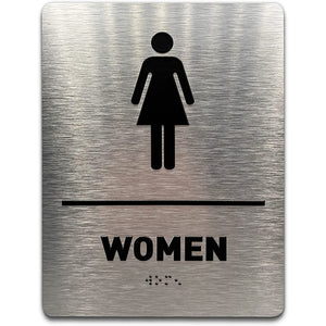 All Gender Bathroom Sign- ADA Compliant sigages