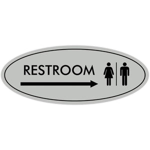 acrylic self-adhesive unisex toilet sign office door number business bathroom toilet sign