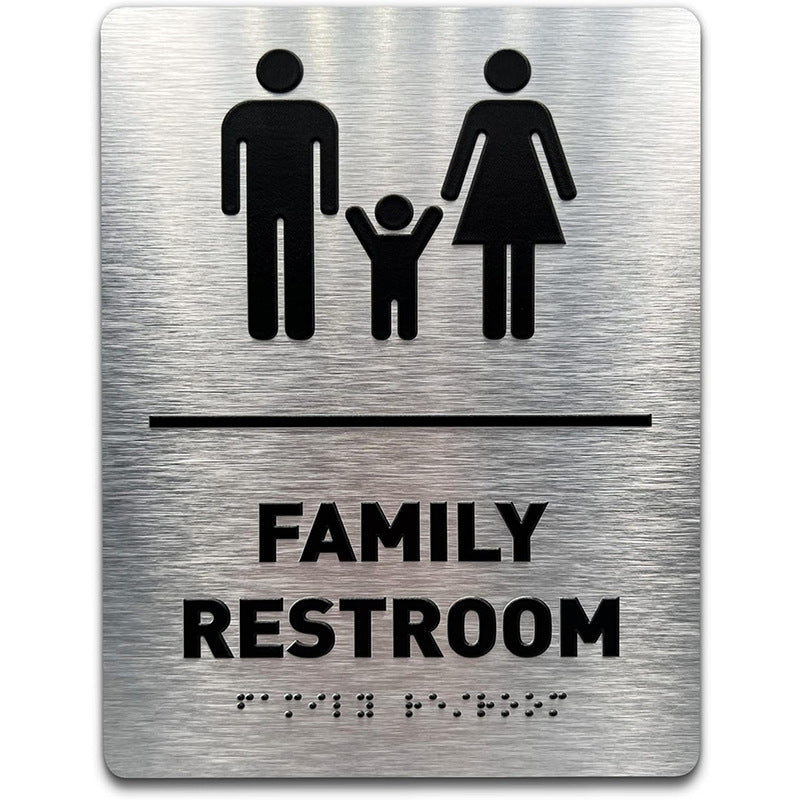 Customized Braille signs Men's and women's toilets Touch bump signs Braille signs