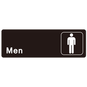 hotel bathroom door signs 3D three-dimensional men's and women's bathroom signs, toilet signs