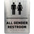 Customized Braille signs Men's and women's toilets Touch bump signs Braille signs