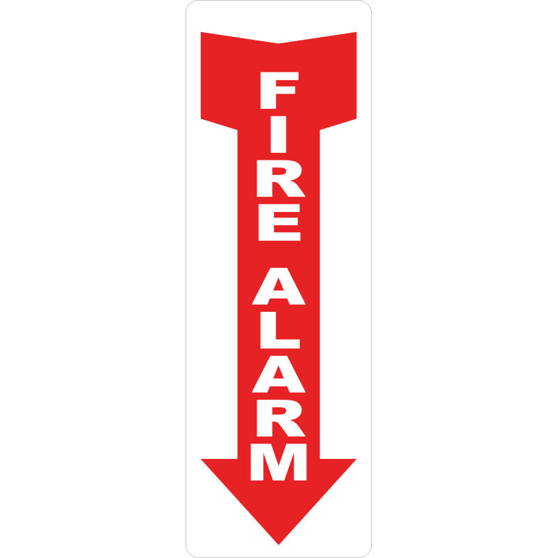 Vinyl Fire Safety Fire Extinguisher Logo Sticker Tip FIRE Sticker