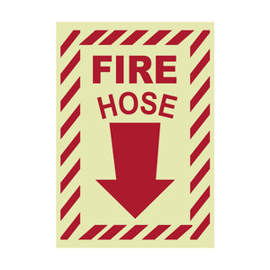 Spanish Bilingual Do not use elevators in case of fire, ladders Luminous fire signs Stickers