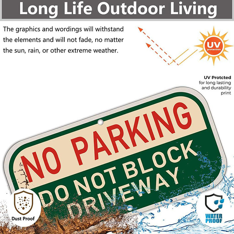 No Parking Driveway Sign No Blocking Driveway Safe Passage Signs