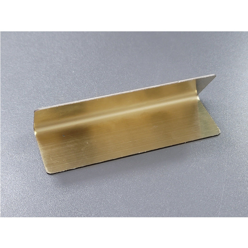 Spot Cross-border stainless steel desktop logo Booked table card Reserved restaurant double-sided sign Tip card