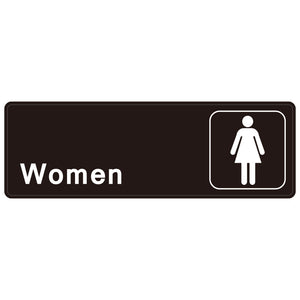 hotel bathroom door signs 3D three-dimensional men's and women's bathroom signs, toilet signs