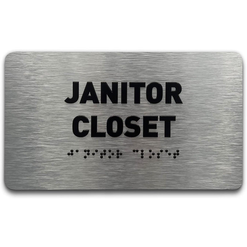 building sign 8X4 inch touch braille sign Braille BUILDING SIGN