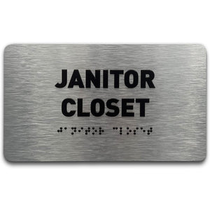 building sign 8X4 inch touch braille sign Braille BUILDING SIGN
