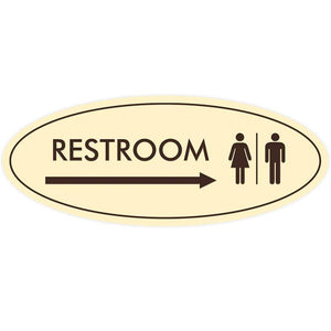 acrylic self-adhesive unisex toilet sign office door number business bathroom toilet sign