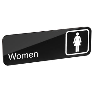 Bathroom sign Acrylic PMMA Men's and women's toilets Tips House sign Acrylic washroom sign