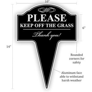 Please keep off the grass, flower and grass signs, warm plugging signs, and tips for caring for flowers and plants