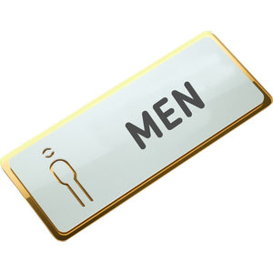 3D three-dimensional hollow men's and women's toilets signage portal sign UV acrylic toilet sign