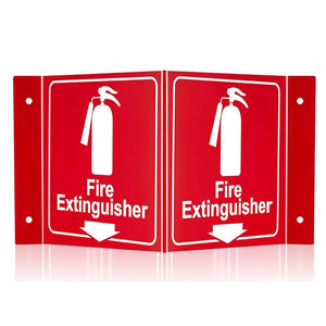 M-type V-type acrylic fire safety warning sign fire extinguisher first aid sign sign sign