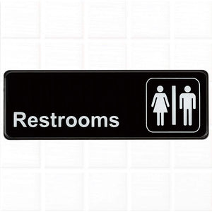 hotel bathroom door signs 3D three-dimensional men's and women's bathroom signs, toilet signs