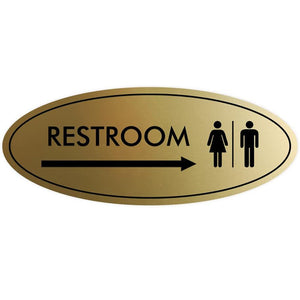 acrylic self-adhesive unisex toilet sign office door number business bathroom toilet sign