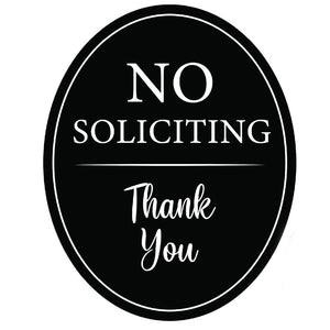 No Soliciting Prohibited Signage Office Family Prohibited Selling Tips Signage Cross-Border