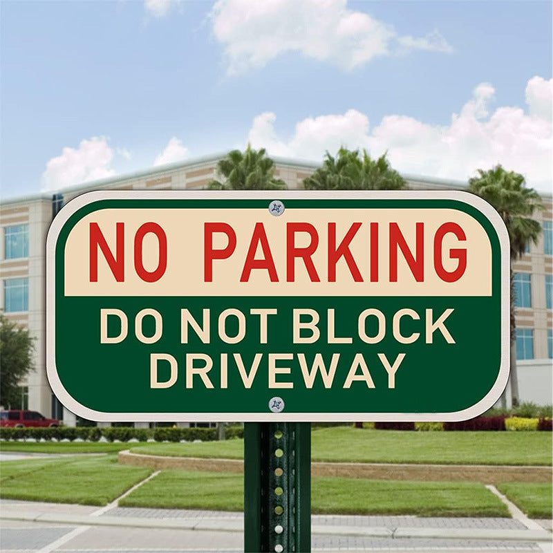 No Parking Driveway Sign No Blocking Driveway Safe Passage Signs