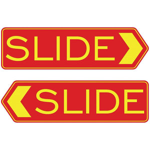 SLIDE DOOR SIGN Sliding door Tip sign Signage Sliding door sign Factory