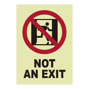 Spanish Bilingual Do not use elevators in case of fire, ladders Luminous fire signs Stickers