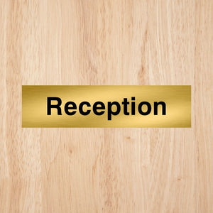 Reception Sign