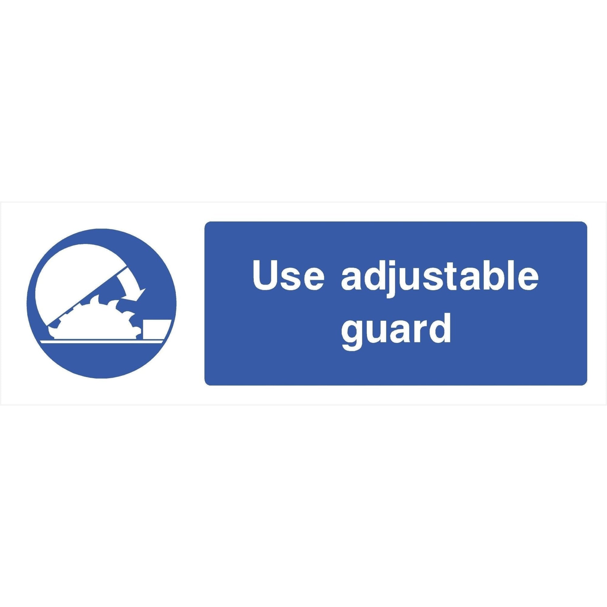 Adjustable Guard Sign