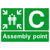 Assembly Point C Sign