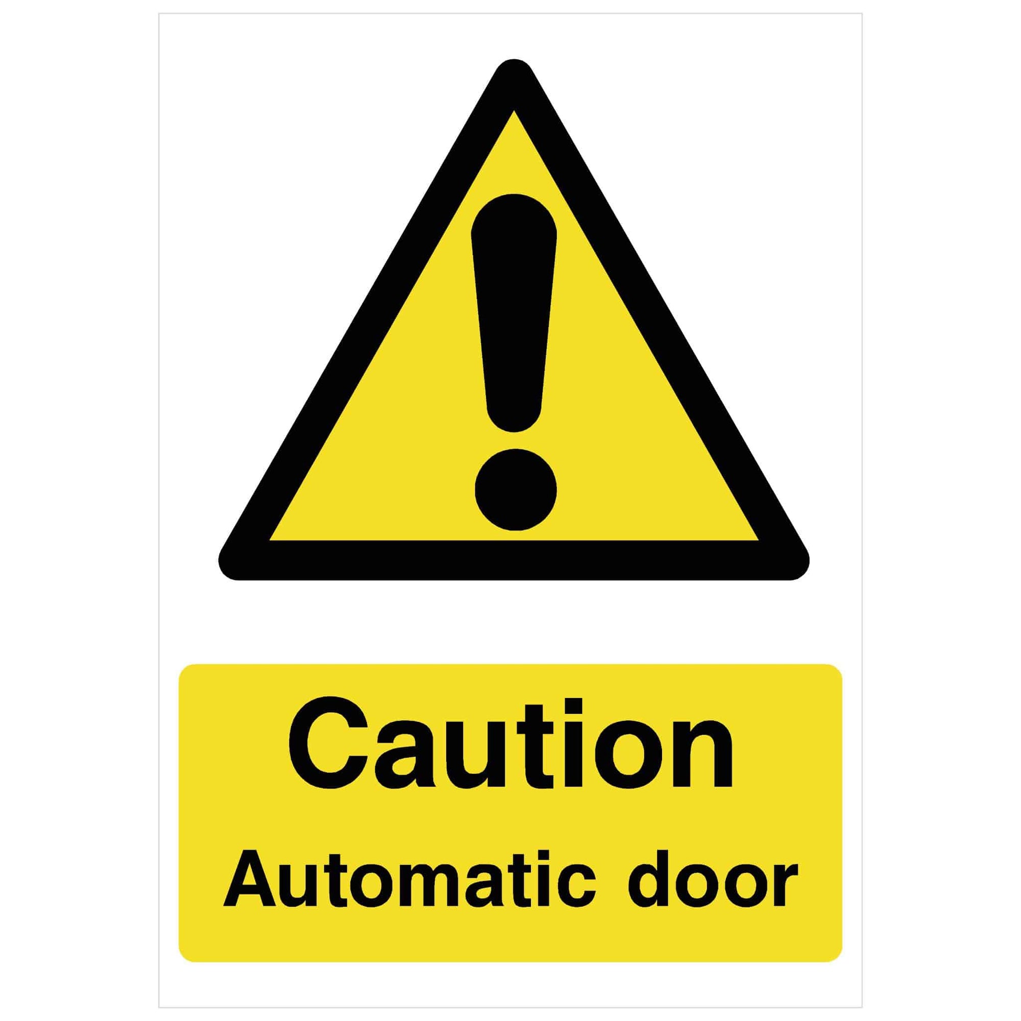 Automatic Door Sign