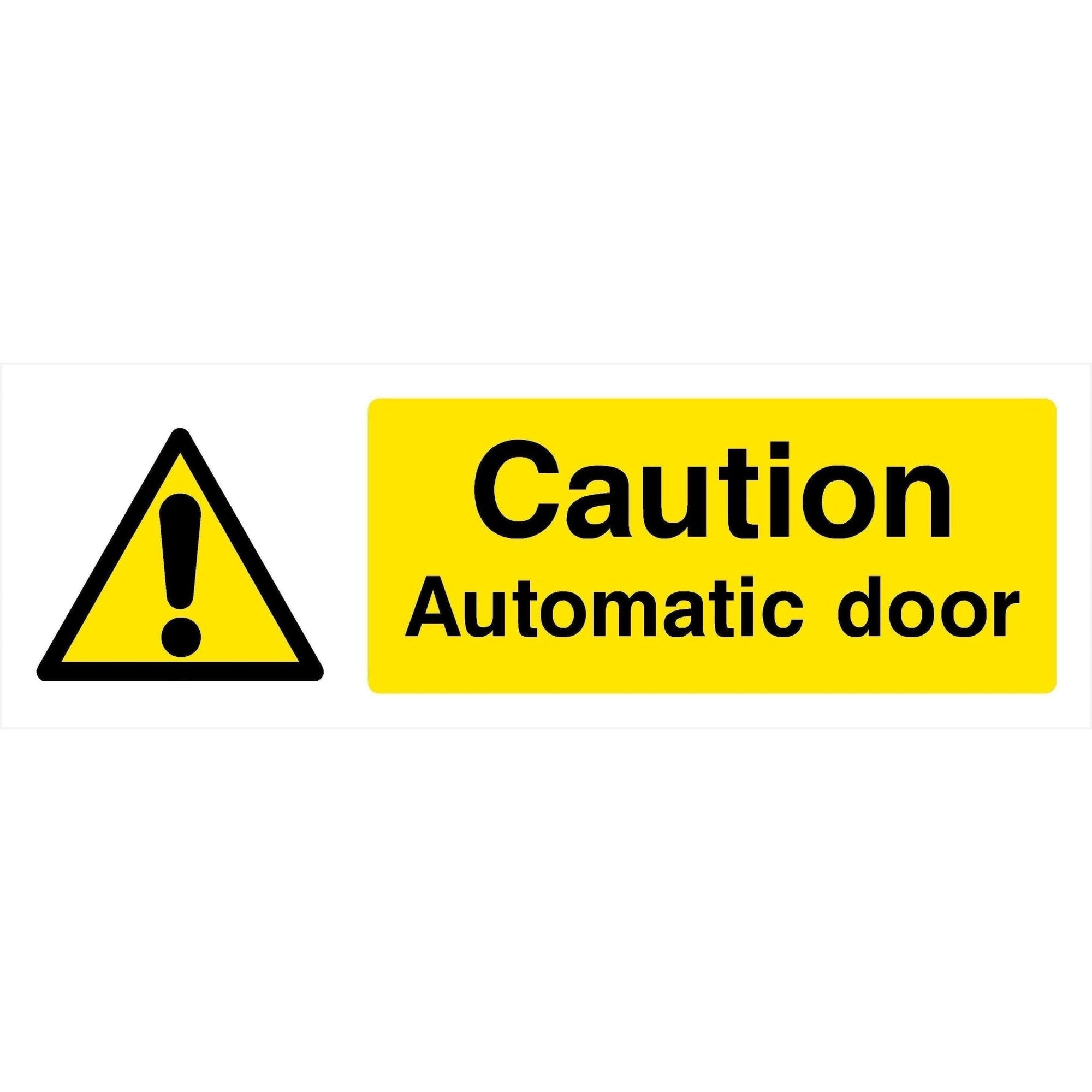 Automatic Door Sign | Landscape