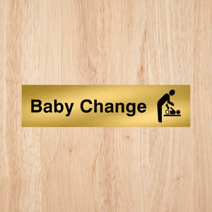 Baby Change Standard Sign