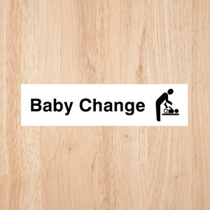 Baby Change Standard Sign