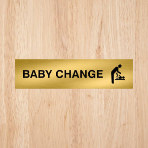 Baby Change Standard Sign | CAPS