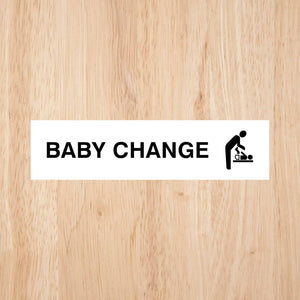 Baby Change Standard Sign | CAPS