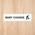 Baby Change Standard Sign | CAPS