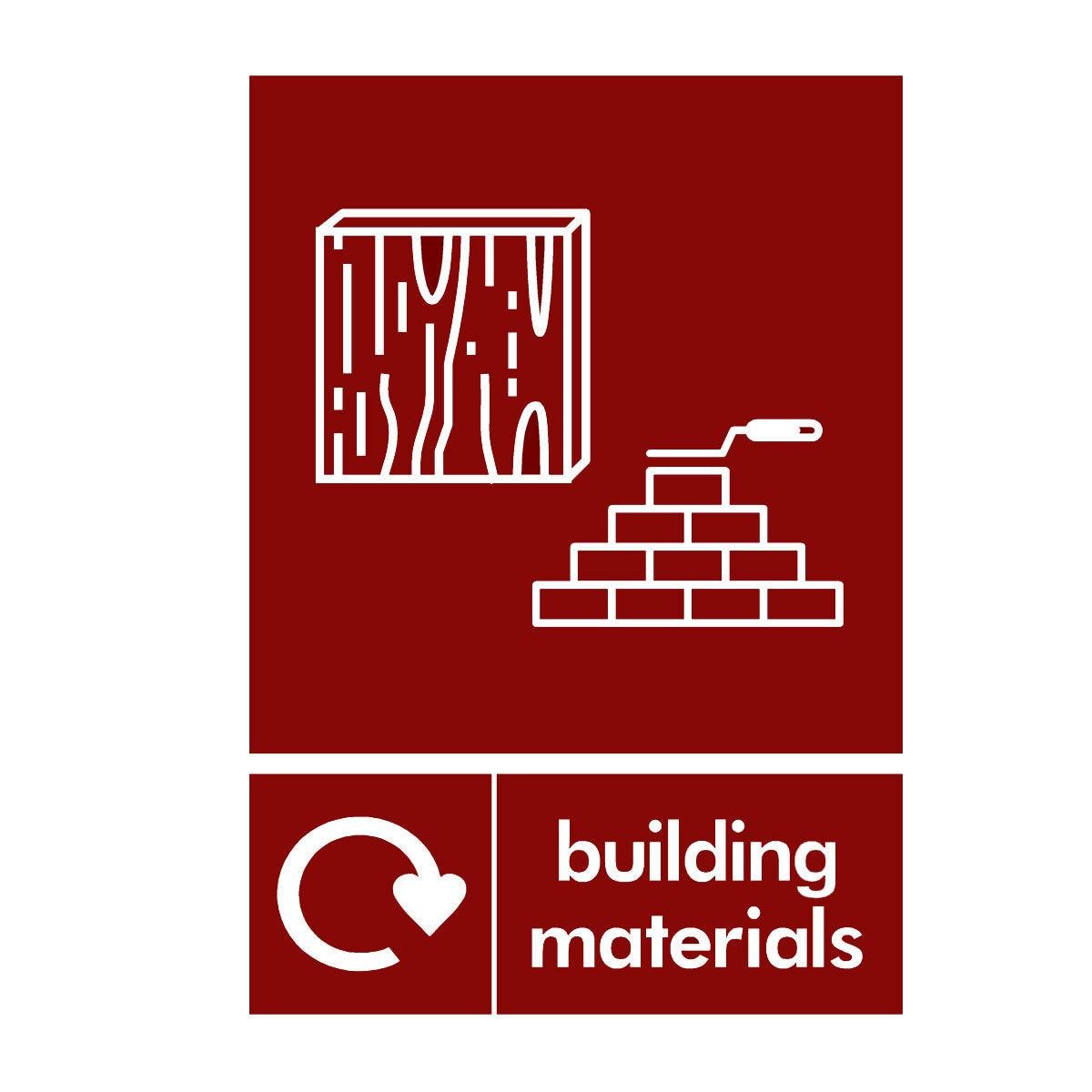 Building Materials Recycling Sign