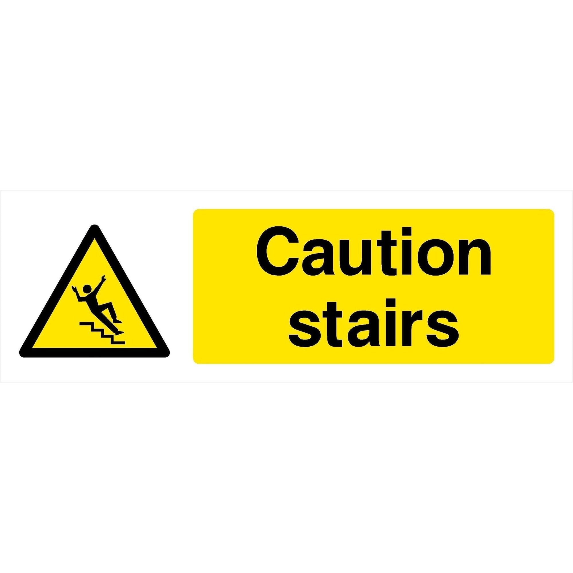 Caution Stairs Sign