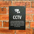 CCTV For Personal Safety Sign Midnight Black v1